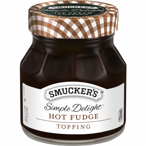 Smucker's® Simple Delight® Hot Fudge Topping Perspective: front