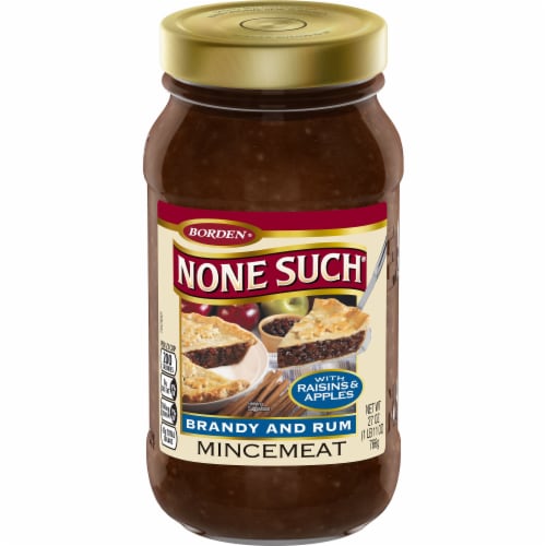 Borden None Such Brandy and Rum Mincemeat Perspective: front