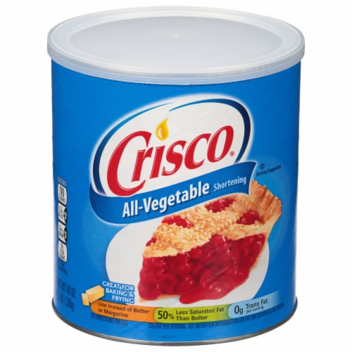 Crisco All-Vegetable Shortening, 48 oz - Pay Less Super Markets