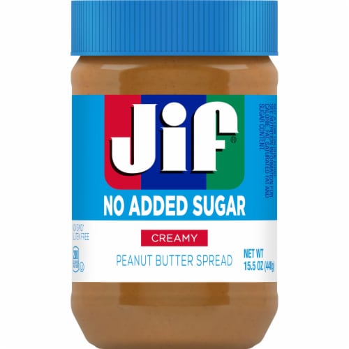 Jif® No Added Sugar Creamy Peanut Butter Spread