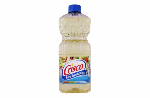 Crisco Pure Vegetable Oil Perspective: front