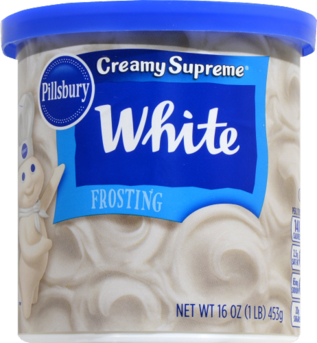 Pillsbury Creamy Supreme White Frosting Perspective: front