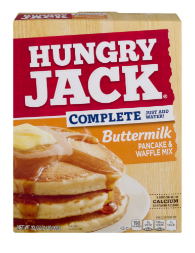 Hungry Jack® Complete Buttermilk Pancake Mix Perspective: front