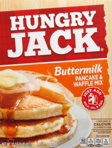 Hungry Jack Buttermilk Pancake & Waffle Mix Perspective: front