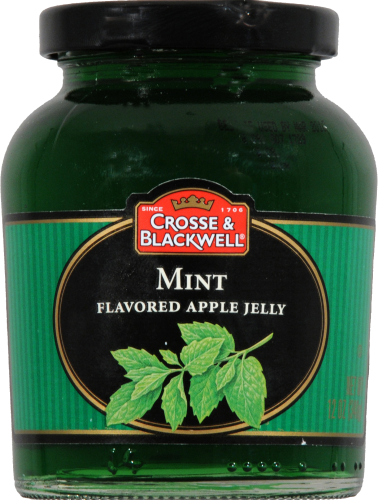 Cross & Blackwell Mint Flavored Apple Jelly Perspective: front