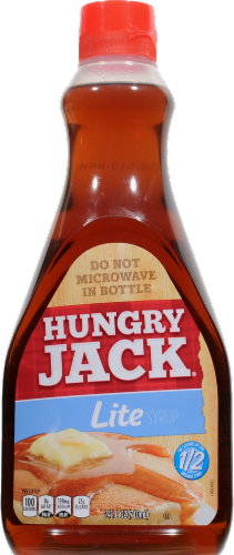 Hungry Jack Lite Pancake Syrup Perspective: front