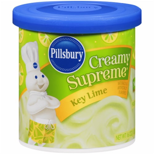 Pillsbury Key Lime Frosting Perspective: front