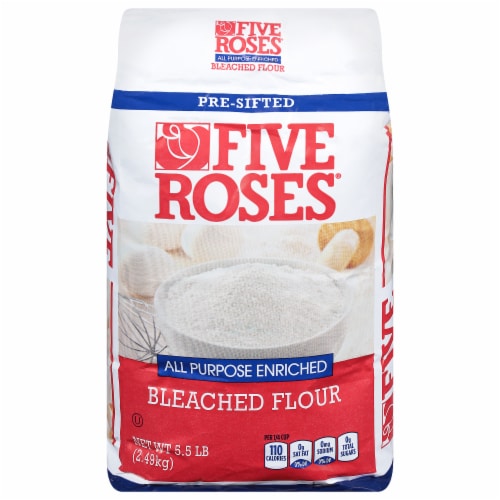 Five Roses All Purpose Enriched Bleached Flour Perspective: front