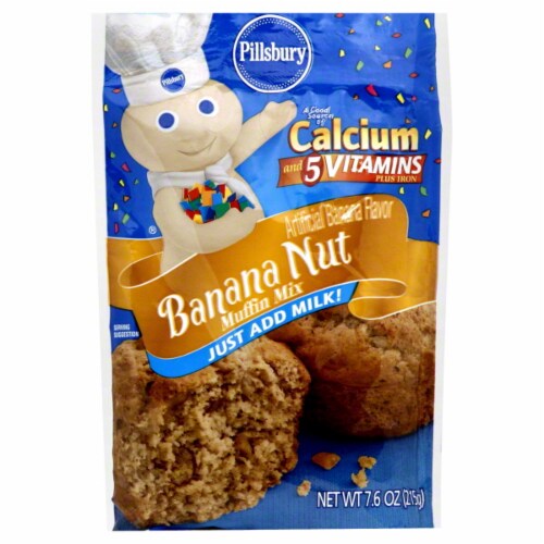 Pillsbury Banana Nut Muffin Mix Perspective: front