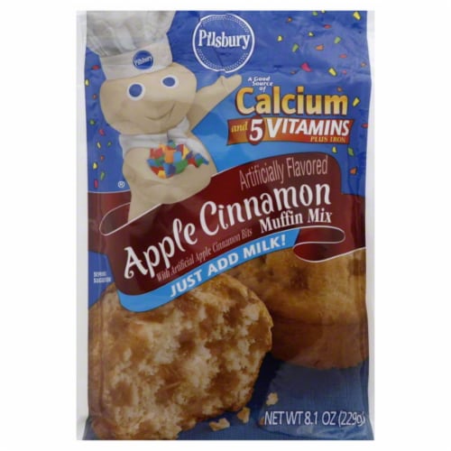 Pillsbury Apple Cinnamon Muffin Mix Perspective: front