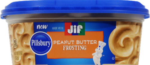 Pillsbury Jif Peanut Butter Frosting Perspective: front