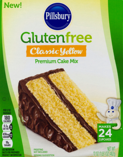 Pillsbury Gluten Free Classic Yellow Cake Mix Perspective: front