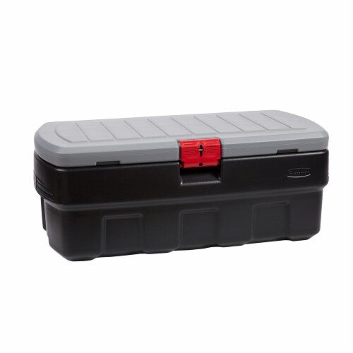 Rubbermaid 24 Gallon ActionPacker Storage Bin, Heavy Duty, Lockable, Black,  Included Lid - AliExpress