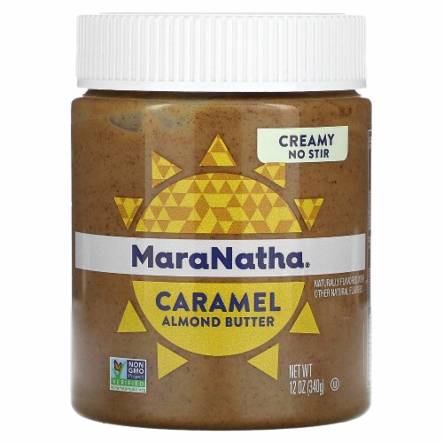 MaraNatha® Creamy Caramel Almond Butter Perspective: front