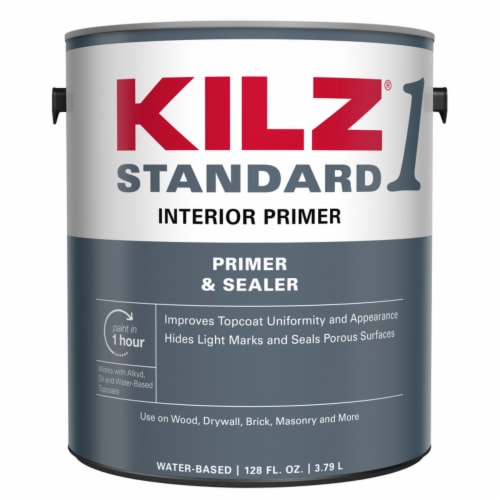 KILZ® 1 STANDARD White Matte Primer & Sealer Perspective: front