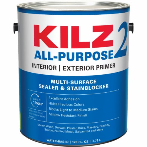 KILZ 2® White Latex Multi-Purpose Stainblocker Perspective: front