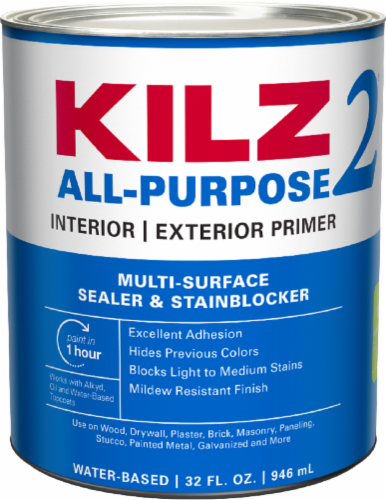 KILZ 2® White Multi-Surface Sealer & Stainblocker Primer Perspective: front
