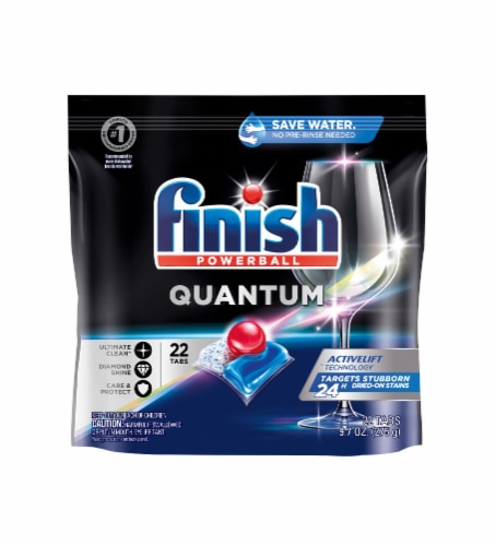 Finish Quantum Ultimate Clean & Shine Dishwasher Detergent Tablets