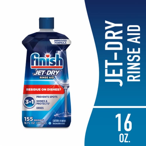 Finish Jet-Dry Rinse Aid Dishwasher Rinse Agent & Drying Agent