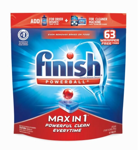 Finish Powerball MAX in 1 Perspective: front