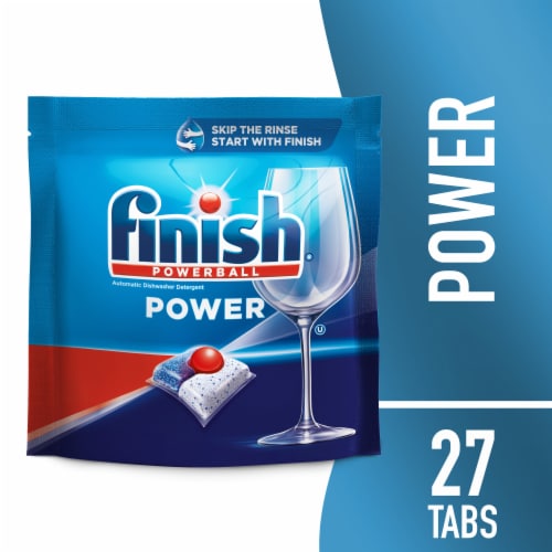 Finish Power Dishwasher Detergent Tablets, 27 ct - Kroger