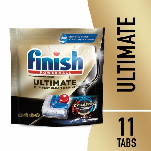 Finish Ultimate Dishwasher Detergent Pods Perspective: front