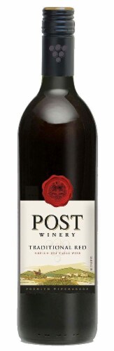 POST Traditional Arkansas Red Wine Perspective: front