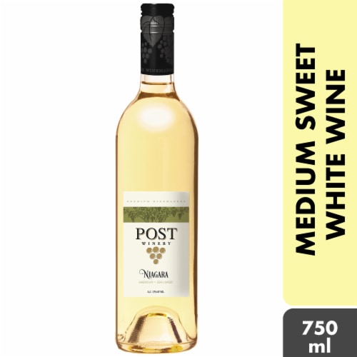 Post Familie Winery Niagara Sweet White Wine Perspective: front