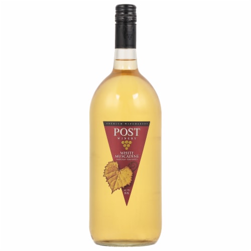 POST White Muscadine Wine Perspective: front