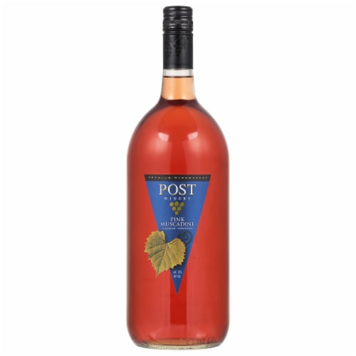 Post Pink Muscadine Wine Perspective: front