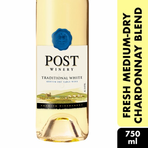Post Familie Winery Traditional Arkansas White Wine Perspective: front