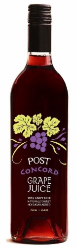 Post Famile Concord Grape Juice Perspective: front