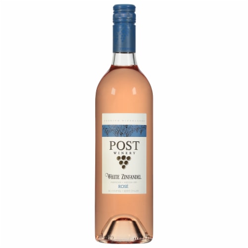 Post Familie Winery White Zinfandel Rose Wine Perspective: front