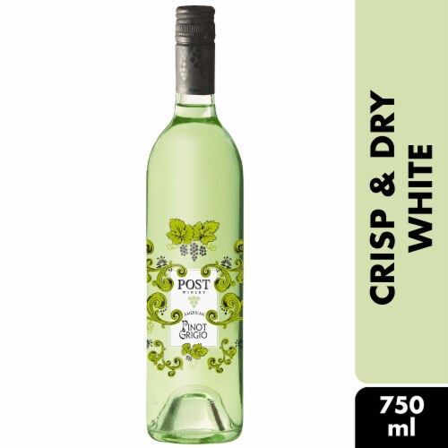 Post Familie Winery Pinot Grigio White Wine Perspective: front