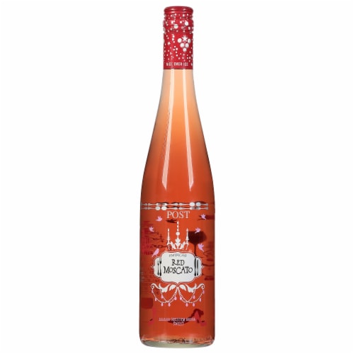 POST Red Moscato Wine Perspective: front