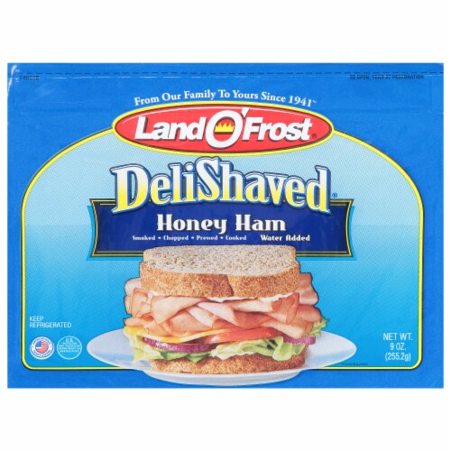 Land O' Frost® Deli Shaved® Honey Ham Perspective: front