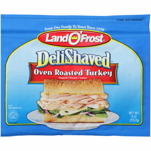 Land O' Frost® Deli Shaved Oven Roasted Turkey Perspective: front