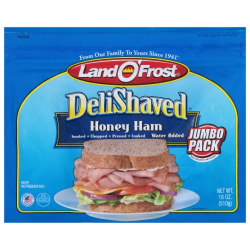 Land O' Frost® Deli Shaved® Honey Ham Perspective: front