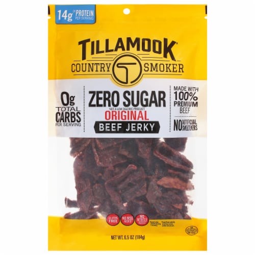 Tillamook Country Smoker Zero Sugar Original Beef Jerky