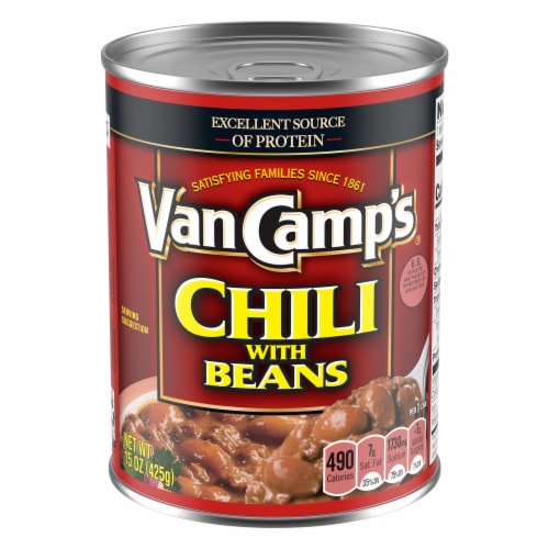 Van Camp's Bean Chili Perspective: front