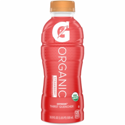 Gatorade® Organic Strawberry Sports Drink Perspective: front