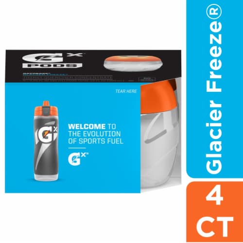 Gatorade® Gx Glacier Freeze Flavored Pods Perspective: front