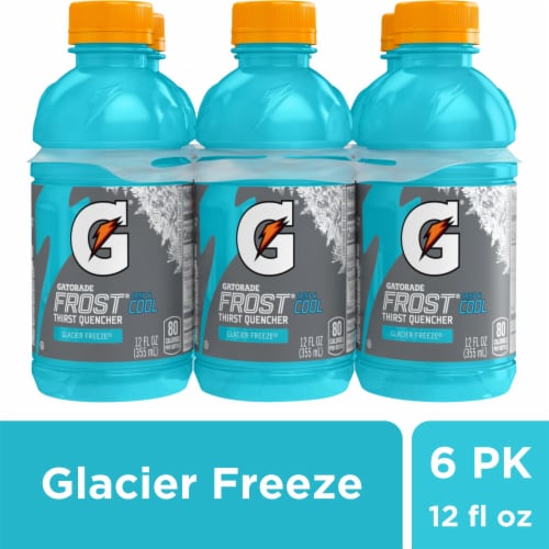 Gatorade Glacier Freeze Sports Drink Bottles Perspective: front