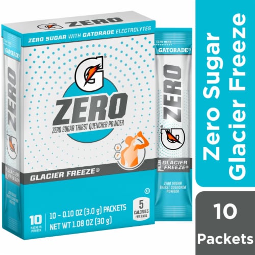 Gatorade® Zero Sugar Glacier Freeze® Electrolyte Enhanced Sports Drink Mix