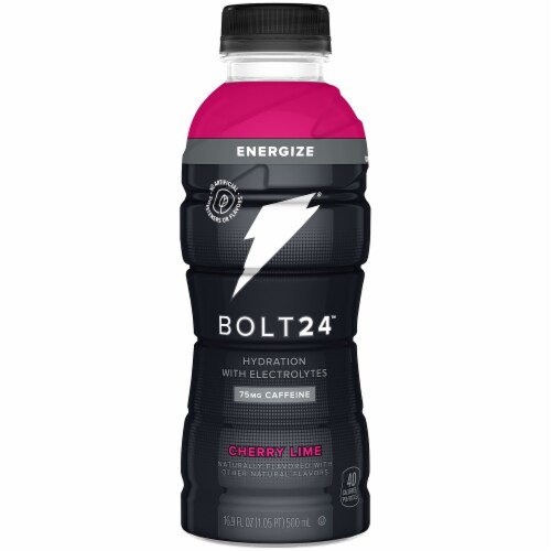 Bolt24™ Fueled by Gatorade Black Cherry Lime Antioxidant Sports Drink  Enhanced with Electrolytes, 16.9 fl oz - QFC