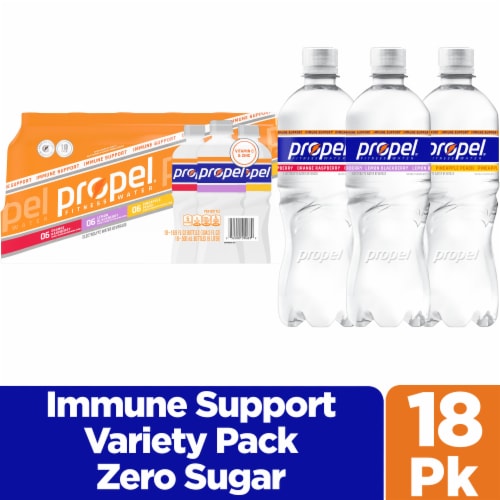Propel® Zero Sugar Electrolyte Enhanced Water Variety Pack Perspective: front