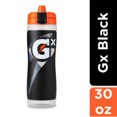 Gatorade® Gx Black Water Bottle Perspective: front