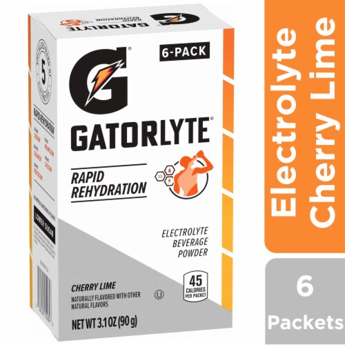 Gatorade® Gatorlyte® Cherry Lime Powder Perspective: front