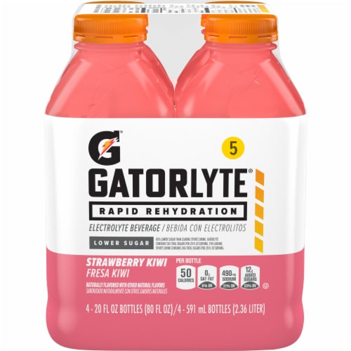 Gatorade® Gatorlyte® Strawberry Kiwi Electrolyte Beverage Perspective: front