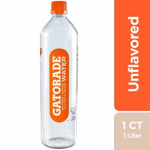 Gatorade™ Alkaline Electrolyte Infused Purified Bottled Water Perspective: front